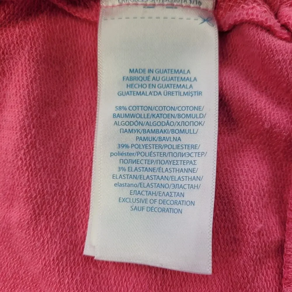 Ralph Lauren Pink Logo Hoodie size 6 months